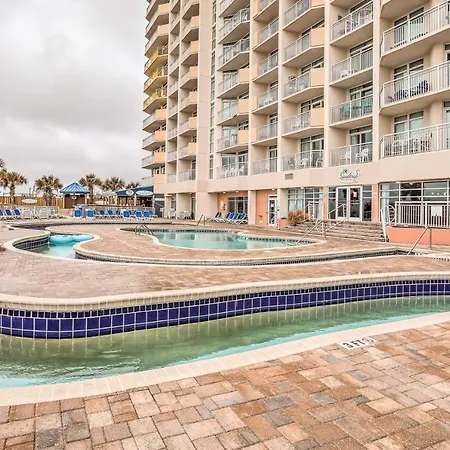Oceanfront N Myrtle Beach Condo With Hot Tub! Exterior foto