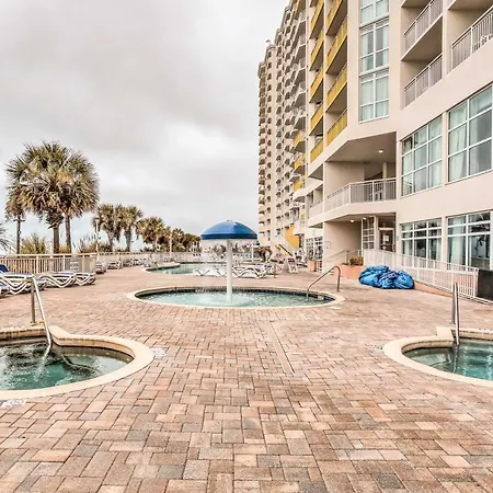 Oceanfront N Myrtle Beach Condo With Hot Tub! Exterior foto